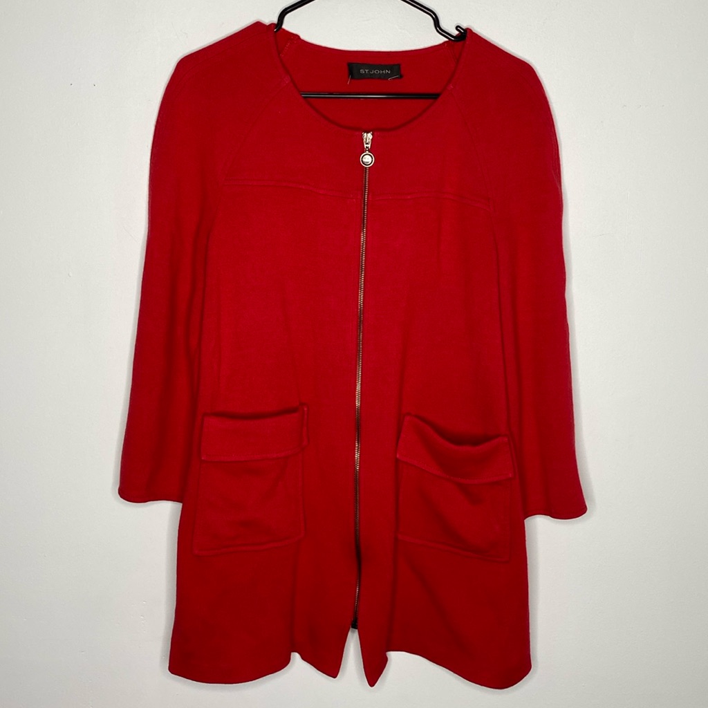 St. John Red Jacket